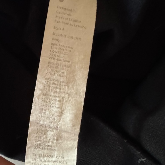 Fabletics Black Bike Shorts for Women - Picture 6 of 6